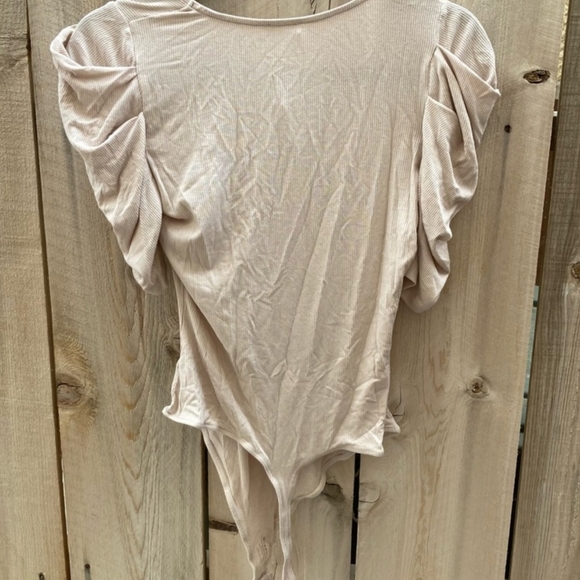NWT🔹️Free People So Fresh Bodysuit in Dust Storm - Picture 7 of 7